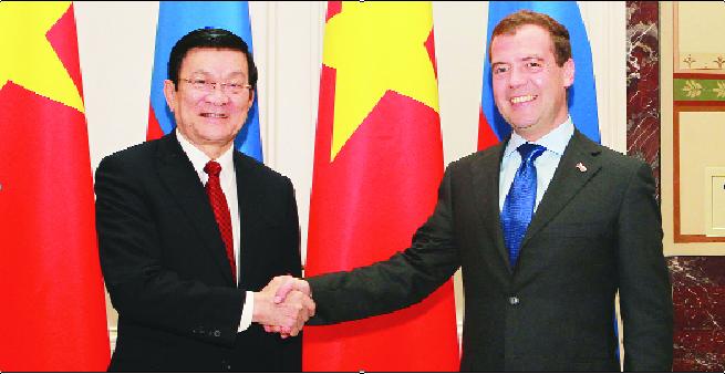 Chủ tịch nước Trương Tấn Sang thăm chính thức Liên bang Nga: