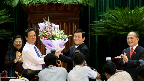Ông Trương Tấn Sang đắc cử Chủ tịch nước 