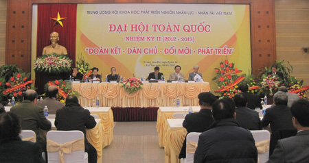 Trung ương Hội Khoa học phát triển nguồn nhân lực - nhân tài Việt Nam tổ chức đại hội toàn quốc nhiệm kỳ II