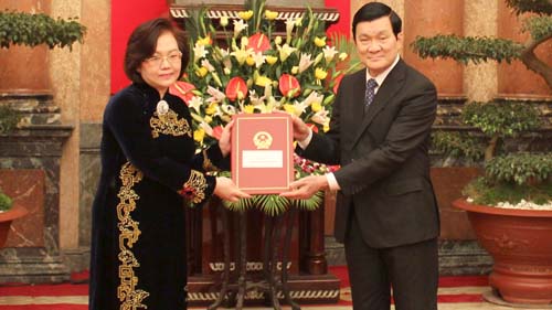 Chủ tịch nước trao quyết định trưởng cơ quan đại diện Việt Nam tại nước ngoài 