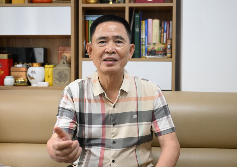 Trung tướng GS.TS Ng Đình Chiến - Phó Chủ tịch Trung ương Hội khoa học phát triển nguồn Nhân lực, Nhân tài Việt Nam (nguyên Viện trưởng Viện Chiến lược Quốc phòng, Bộ quốc phòng). Ảnh: Nguyên Khánh